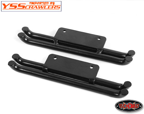 RC4WD Steel Tube Side Steps for Tamiya Hilux & Bruiser (Black)