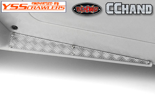 RC4WD Metal Side Diamond (A) Plates for RC4WD Cruiser Body (Silver)