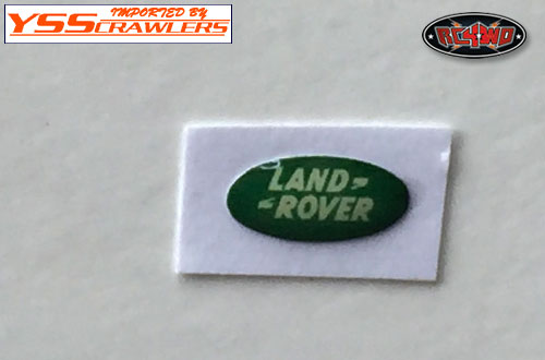 RC4WD Land Rover Emblem for Defender D90 Body! (Green)