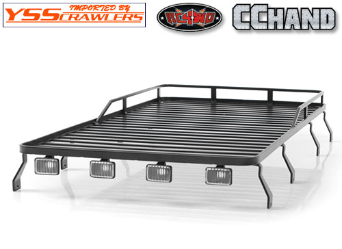 RC4WD Roof Rack w/Lights for D110