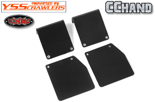 RC4WD Rear Mud Flaps for Land Cruiser LC70 Body!