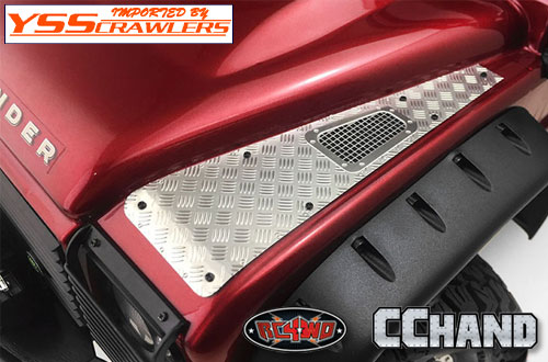 RC4WD Diamond Plate Fender Covers for Traxxas TRX-4!