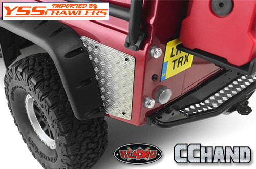 RC4WD Diamond Plate Fender Covers for Traxxas TRX-4!