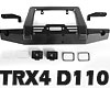 RC4WD Pawn Metal Front Bumper w/Lights for Traxxas TRX-4!