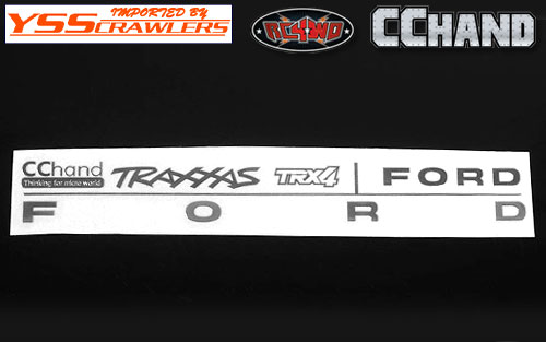 RC4WD Front Metal Emblem for Traxxas TRX-4 '79 Bronco Ranger XLT