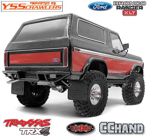 RC4WD Ranch Rear Step Bumper for Traxxas TRX-4 '79 Bronco Ranger XLT
