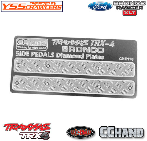 RC4WD Ranch Side Step Sliders for Traxxas TRX-4 '79 Bronco Ranger XLT
