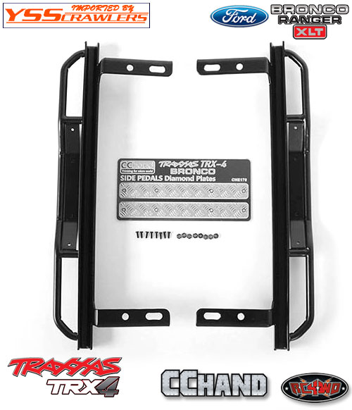 RC4WD Ranch Side Step Sliders for Traxxas TRX-4 '79 Bronco Ranger XLT