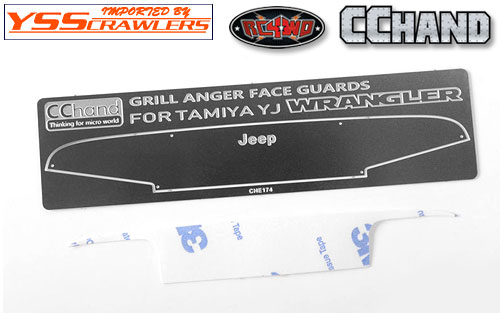 RC4WD Angry Face Grille Plate for Tamiya CC01 Jeep Wrangler