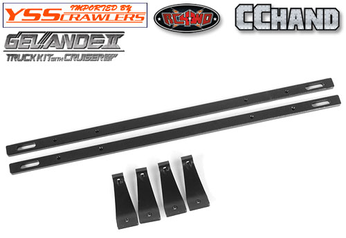 RC4WD Classic Roof Rack Rails for G2 Cruiser