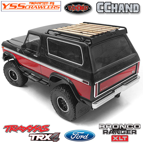 RC4WD Wooden Roof Rack for Traxxas TRX-4 '79 Bronco Ranger XLT