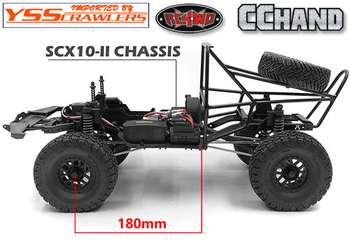 RC4WD Reaper Tube Back for RC4WD TF2 and Axial SCX10 II