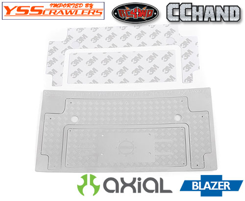 RC4WD Steel Rear Bed Plate for Axial SCX10 II 1969 Chevrolet Blazer