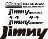 RC4WD メタルエンブレム ブラック for MST CMX ジムニー J3！