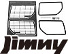 RC4WD サイドウィンドーガード for MST CMX ジムニー J3！