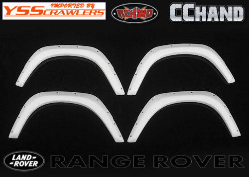 RC4WD Fender Flares for JS Scale 1/10 Range Rover Classic Body