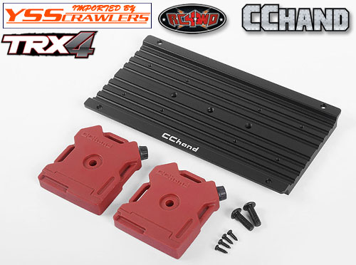 RC4WD Overland Equipment Panel W/ Portable Fuel Cells for Traxxas TRX-4 Land Rover Defender