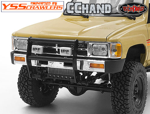 RC4WD Steel Push Bar Front Bumper for 1985 Toyota 4Runner Hard Body