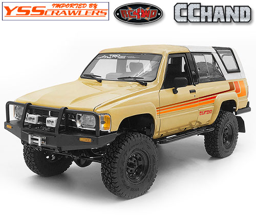 RC4WD Thrust Front Bumper w/IPF Lights for 1985 Toyota 4Runner Hard Body