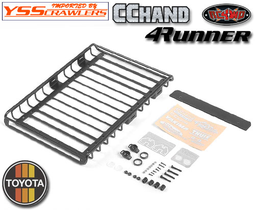 RC4WD Choice Roof Rack w/Rear Lights for 1985 Toyota 4Runner Hard Body