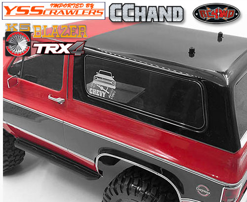 RC4WD Chrome Chevy Decals