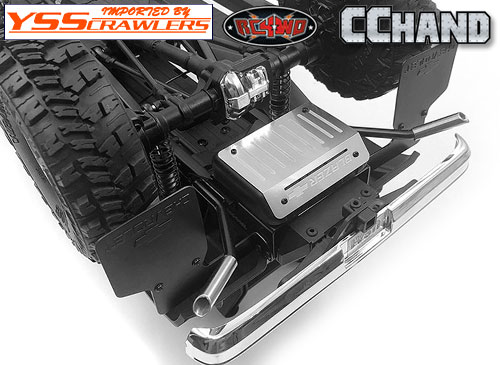 Fuel Tank W/Dual Exhaust for Traxxas TRX-4 Chevy K5 Blazer