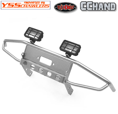 RC4WD Guardian Steel Front Winch Bumper for Axial 1/10 SCX10 II UMG10