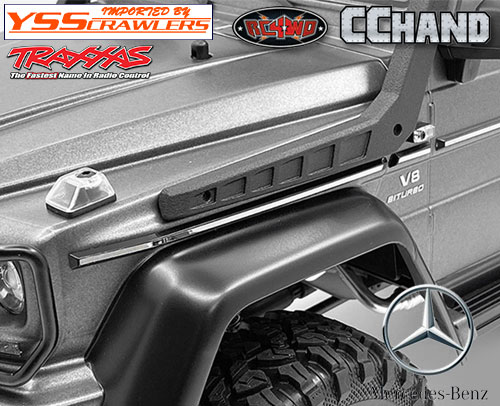 RC4WD Steel Body Decal Sheet for Traxxas Mercedes-Benz G 63 AMG 6x6