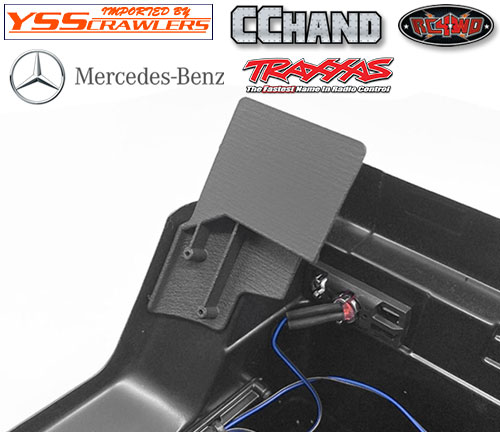 RC4WD Rear Mud Flaps for Traxxas Mercedes-Benz G Trucks
