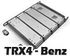 Command Roof Rack w/ Diamond Plate & 2x Square Lights for Traxxa