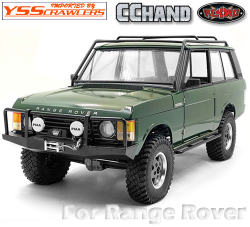 RC4WD Oxer Metal Front Winch Bumper for JS Scale 1/10 Range Rover Classic Body