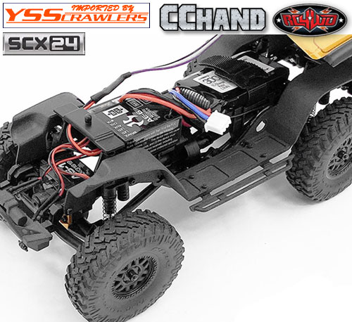 RC4WD Micro Series Inner Fender Set for Axial SCX24 1/24 Jeep Wrangler RTR