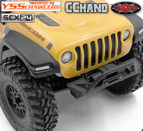 RC4WD Micro Series Headlight Insert w/ LED Lighting System for Axial SCX24 1/24 Jeep Wrangler RTR