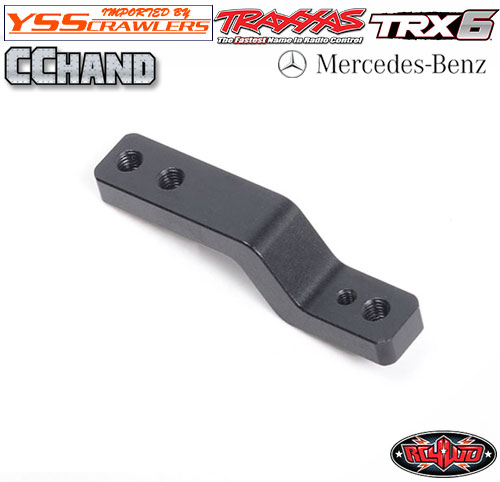 RC4WD Oxer Rear Bumper w/ Towing Hook and Brake Lenses for Traxxas Mercedes-Benz G 63 AMG 6x6