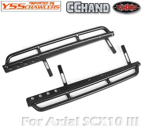 RC4WD Rough Stuff Metal Side Slider for Axial 1/10 SCX10 III Jeep JLU Wrangler