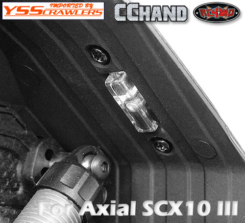 RC4WD Inner Fender Rock Lights w/ LED Light Kit for Axial 1/10 SCX10 III Jeep JLU Wrangler