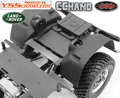 RC4WD Oxer Inner Fenders for RC4WD Gelande II 2015 Land Rover Defender D90 (Pick-up/SUV)