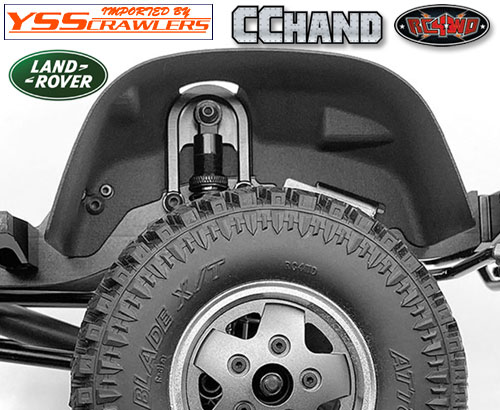 RC4WD Oxer Inner Fenders for RC4WD Gelande II 2015 Land Rover Defender D90 (Pick-up/SUV)