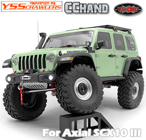 RC4WD OEM Narrow Front Winch Bumper for Axial 1/10 SCX10 III Jeep JLU Wrangler
