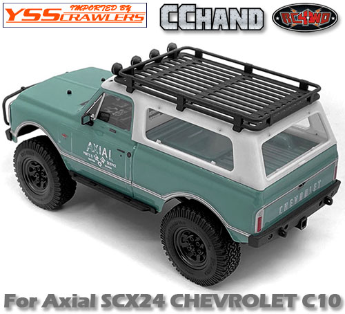 RC4WD Micro Series Rear Bumper for Axial SCX24 1/24 1967 Chevrolet C10