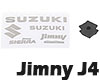 Metal Logo Set for MST 4WD Off-Road Car Kit W/ J4 Jimny Body