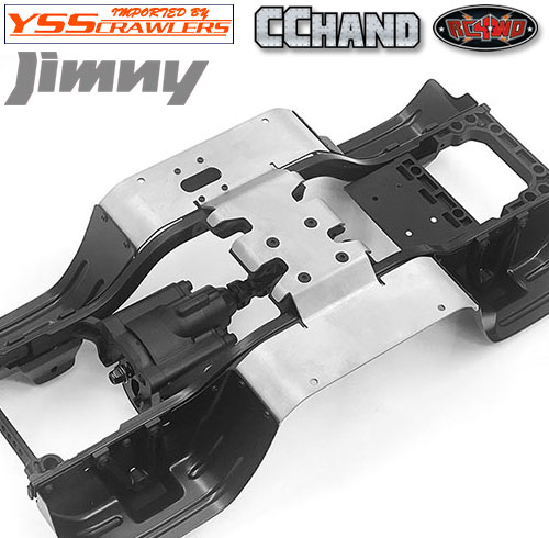 RC4WD Rough Stuff Skid Plate W/ Side Sliders and Switch Box for MST 4WD Off-Road Car Kit W/ J4 Jimny Body