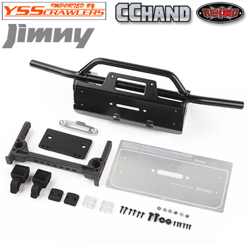 RC4WD Steel Tube Front Bumper W/ Flood Lights for MST 4WD Off-Road Car Kit W/ J4 Jimny Body