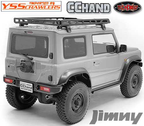 RC4WD Guardian Steel Rear Bumper W/ Exhaust for MST 4WD Off-Road Car Kit W/ J4 Jimny Body (Style A)