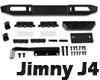 RC4WD ガーディアン リアバンパー[タイプA][マフラー] for MST ジムニー J4！