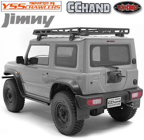 RC4WD Guardian Steel Rear Bumper W/ Exhaust and Mud Flaps for MST 4WD Off-Road Car Kit W/ J4 Jimny Body (Style B)