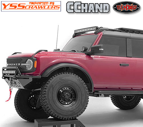 RC4WD LED Light Bar for Roof Rack and Traxxas TRX-4 2021 Bronco (Square)