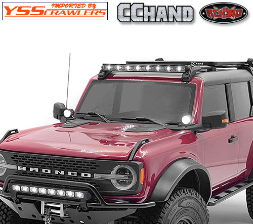 RC4WD LEDライトバー For ルーフラック (角型) for TRX-4！[ブロンコ2021]