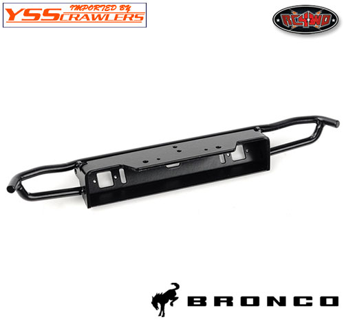 RC4WD Metal Tube Rear Bumper w/ Hitch Bar for Traxxas TRX-4 2021 Bronco