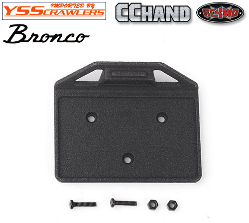 RC4WD License Plate Frame for Axial SCX10 III Early Ford Bronco